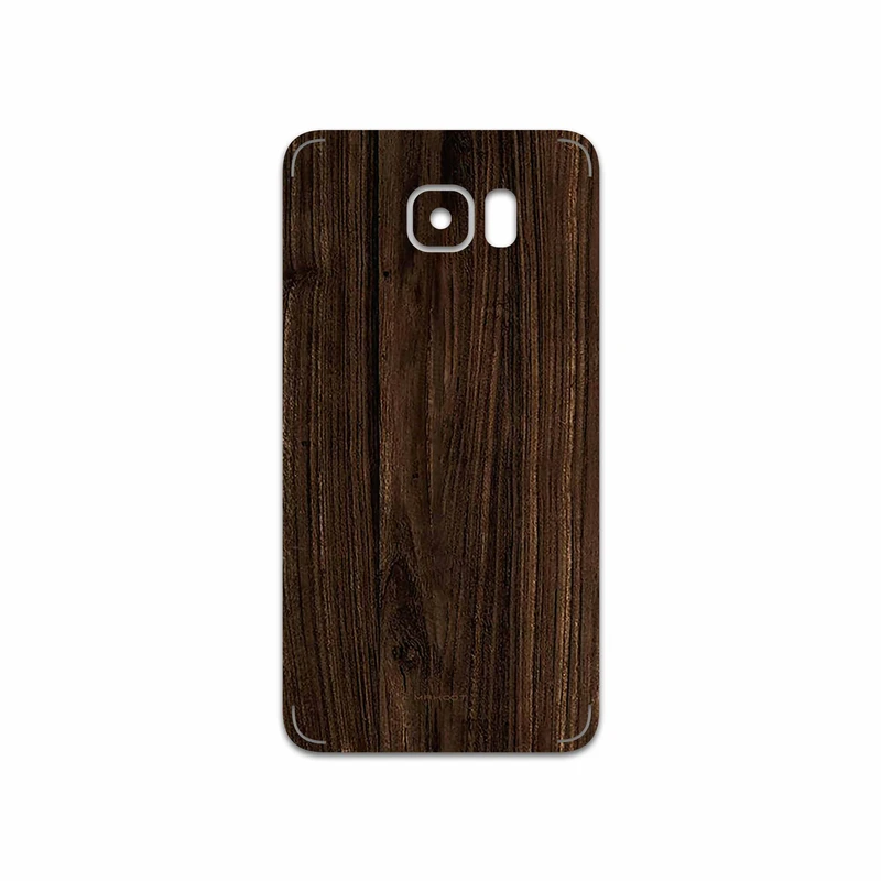 برچسب پوششی ماهوت مدل Dark Walnut Wood مناسب برای گوشی موبایل سامسونگ Galaxy Note 5