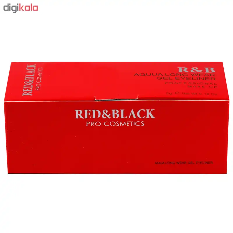 خط چشم ژلی رد اند بلک مدل Aqua شماره 02