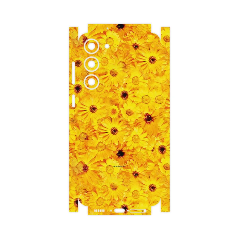 برچسب پوششی ماهوت مدل Yellow_Flower-FullSkin مناسب برای گوشی موبایل سامسونگ Galaxy S23 Plus