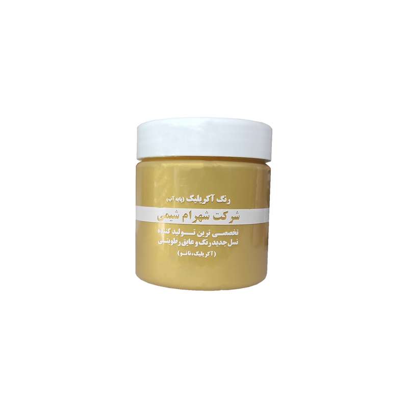 رنگ آکریلیک طلایی شهرام شیمی مدل ARTEX COLOR وزن 300 گرم رنگ آکریلیک طلایی شهرام شیمی مدل ARTEX COLOR وزن 300 گرم