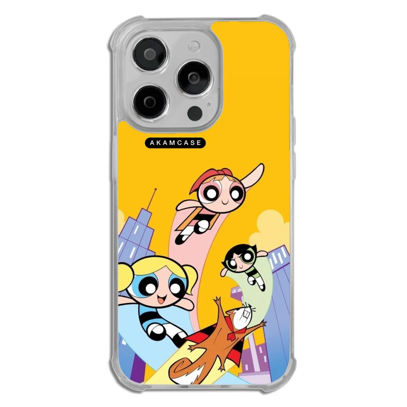 کاور آکام مدل AMCWTA14PRO-POWER PUFF GIRLS7  مناسب برای گوشی موبایل اپل iPhone 14 Pro