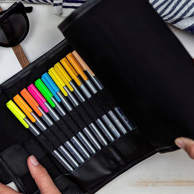 روان نویس استدلر مدل triplus fineliner brilliant colours بسته 48 عددی
