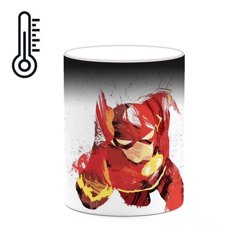 ماگ حرارتی کاکتی مدل فلش The Flash کد mgh40106