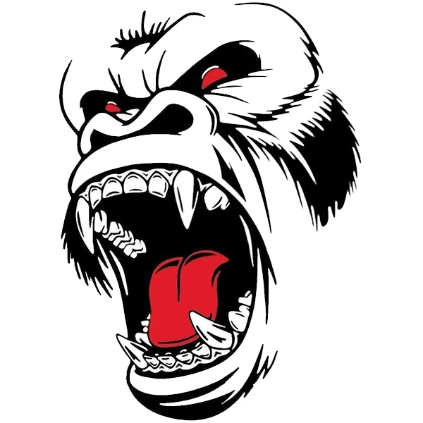 استیکر پارچه و لباس پاد آفرین طرح هیولا کد 2731