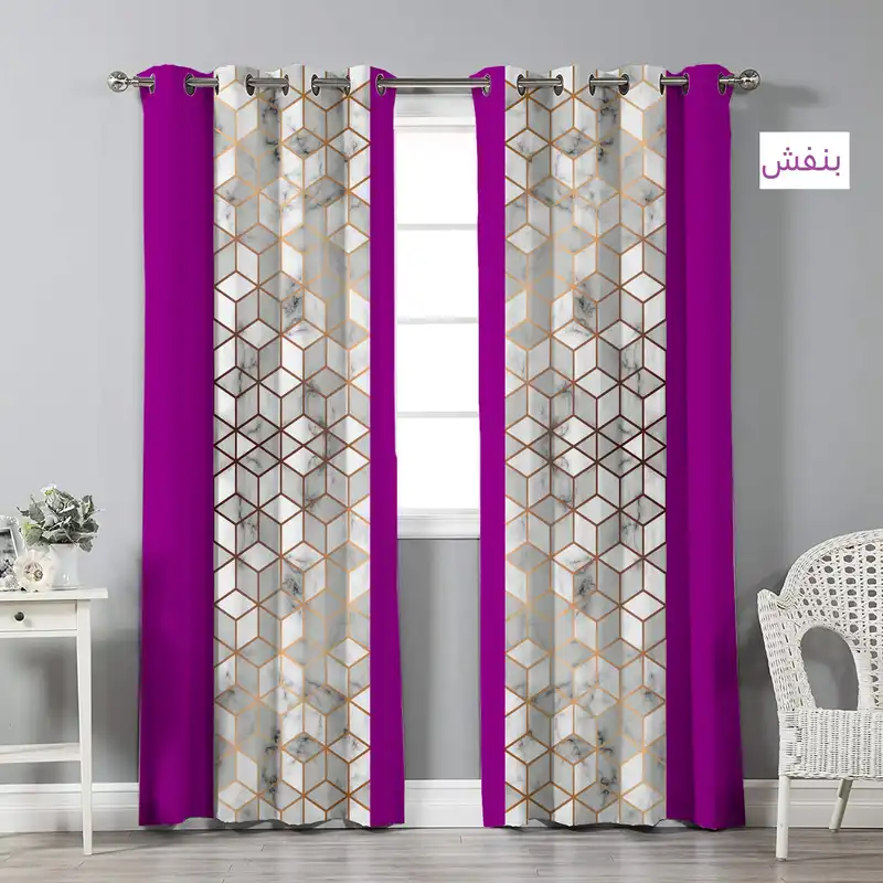 پرده نیروانا مدل pl2314 سایز 280 × 140 سانتی متر