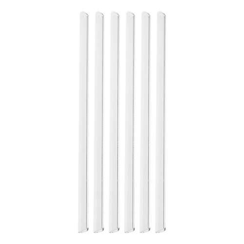 نی نوشیدنی مدل شیشه ای بسته 6 عددی