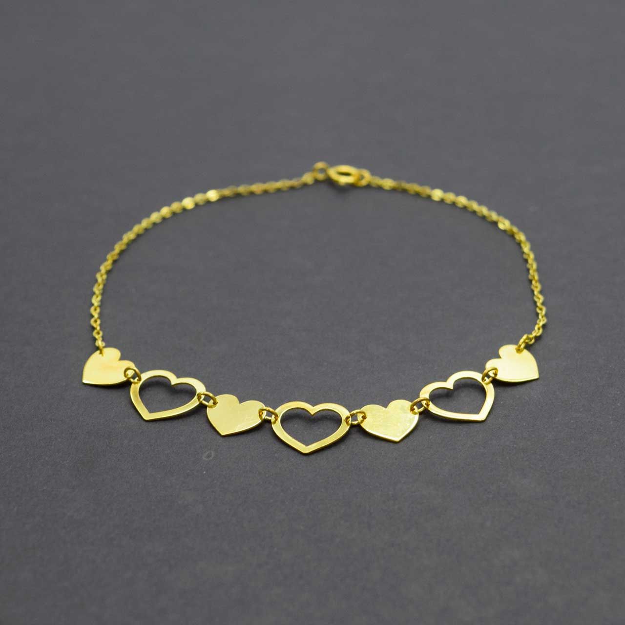 دستبند طلا 18 عیار زنانه کانیار گالری مدل BE19 -  - 2