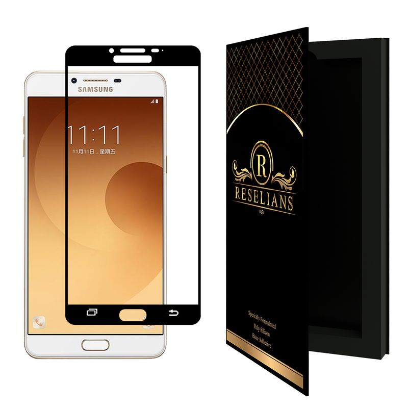 محافظ صفحه نمایش 5D رزلیانس مدل RFG مناسب برای گوشی موبایل سامسونگ Galaxy C9 Pro
