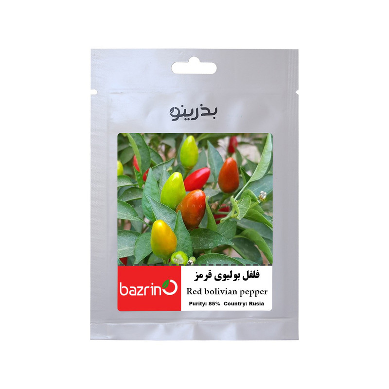 بذر فلفل بولیوی قرمز بذرینو کد BZNO-228 