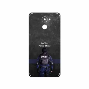 MAHOOT Police Officer Cover Sticker for Huawei Y7 Prime