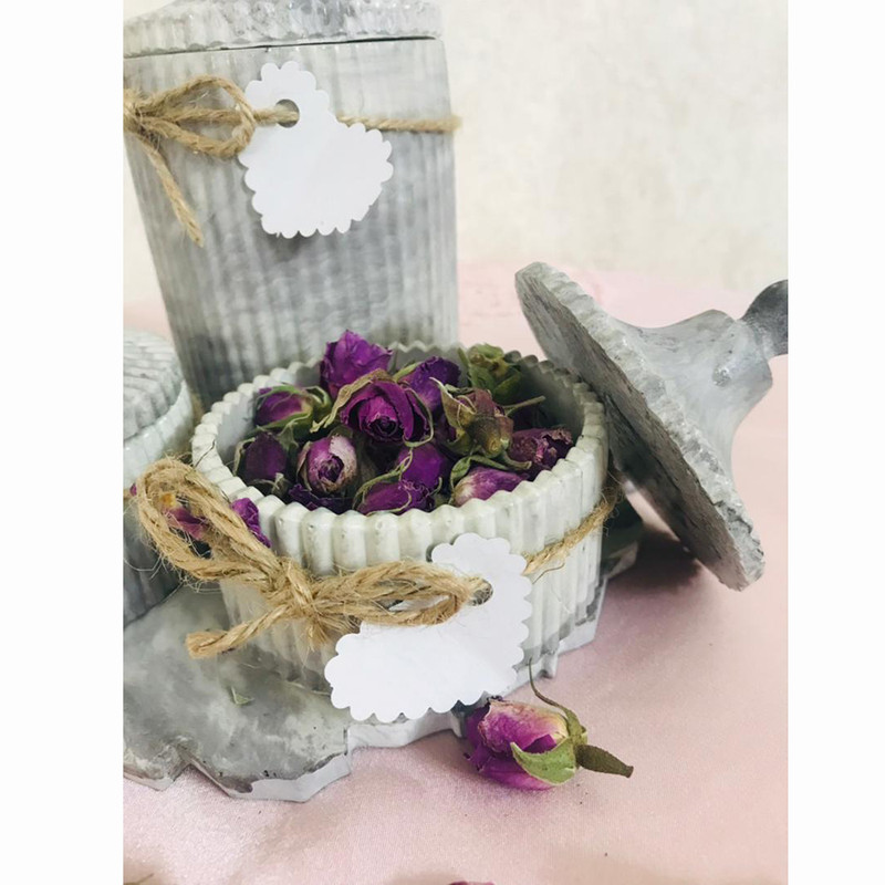 بانکه مدل رگه دار طرح سنگی کد 532 بسته 3 عددی به همراه سینی