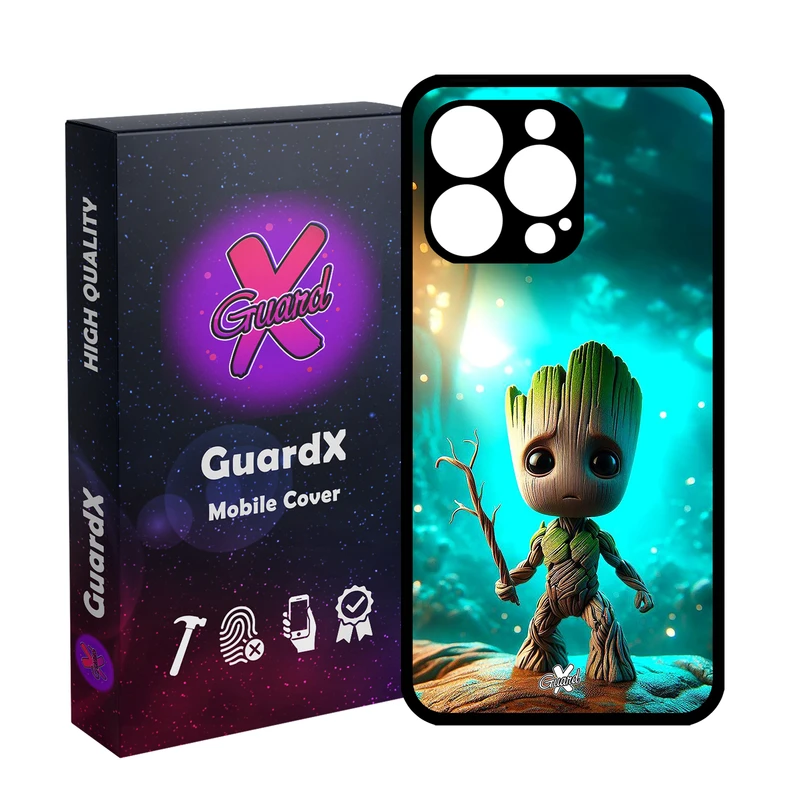 کاور گارد ایکس طرح گروت مدل Glass10698 مناسب برای گوشی موبایل اپل iPhone 13 Pro