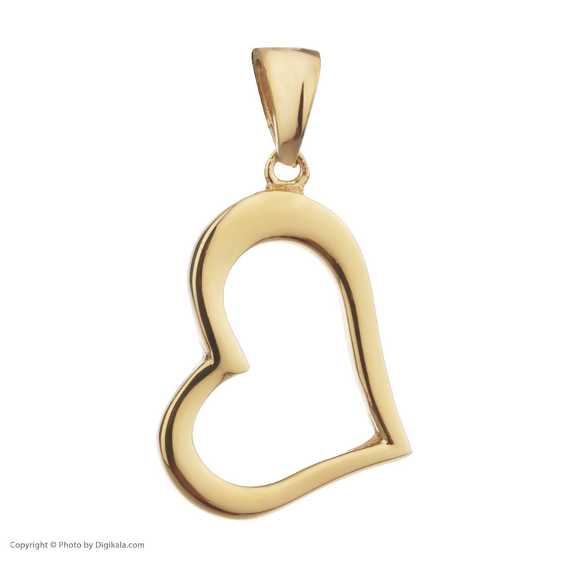 آویز گردنبند طلا 18 عیار زنانه مایا ماهک مدل MM1310 طرح قلب