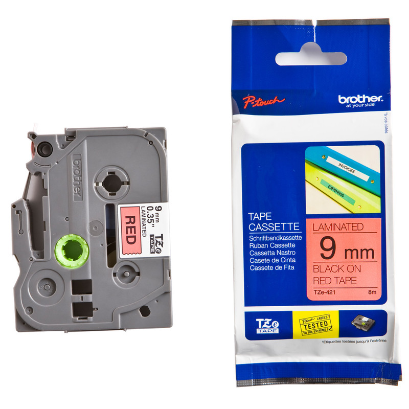 برچسب پرینتر لیبل زن  برادر مدل TZe-421