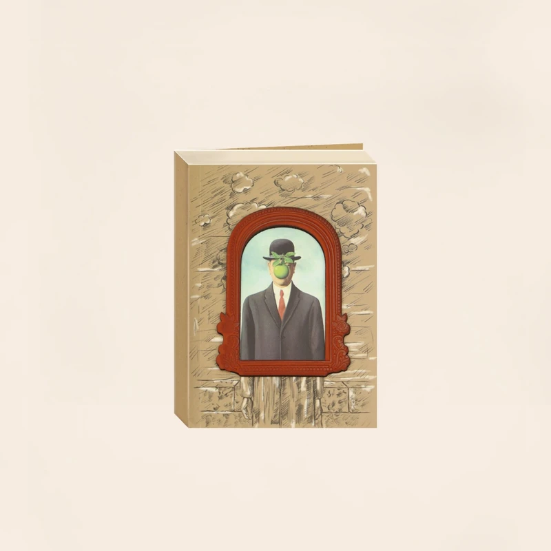  دفترچه یادداشت 120 برگ مریخ مدل Magritte 3010