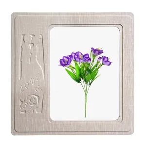 قاب عکس مدل چوبی کتان 15*20