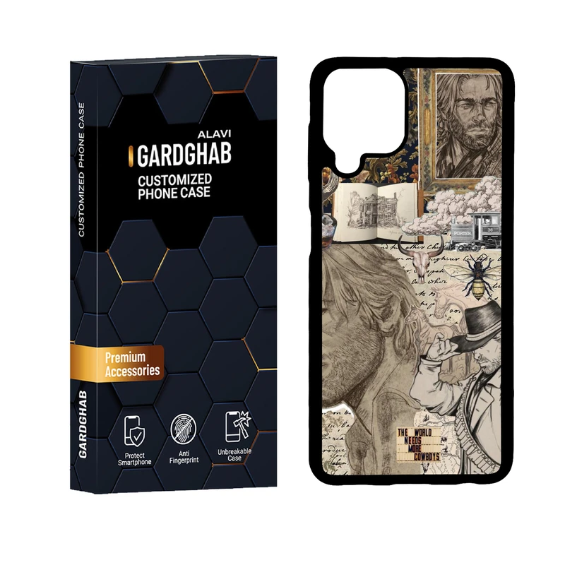 کاور گارد قاب علوی دورژله ای مدل هنری مناسب برای گوشی موبایل سامسونگ Galaxy A22 4G