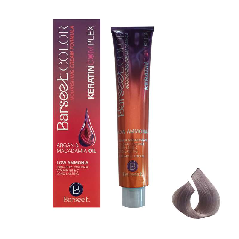 رنگ مو بارسل شماره 90.00 حجم 100 میلی لیتر رنگ یخی