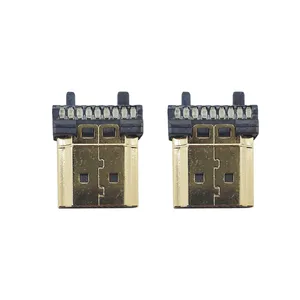 سر سوکت قابل تعویض کابل HDMI مدل 0653 بسته 2 عددی