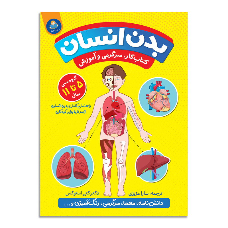 کتاب بدن انسان اثر کتی استوکس انتشارات کودکیار