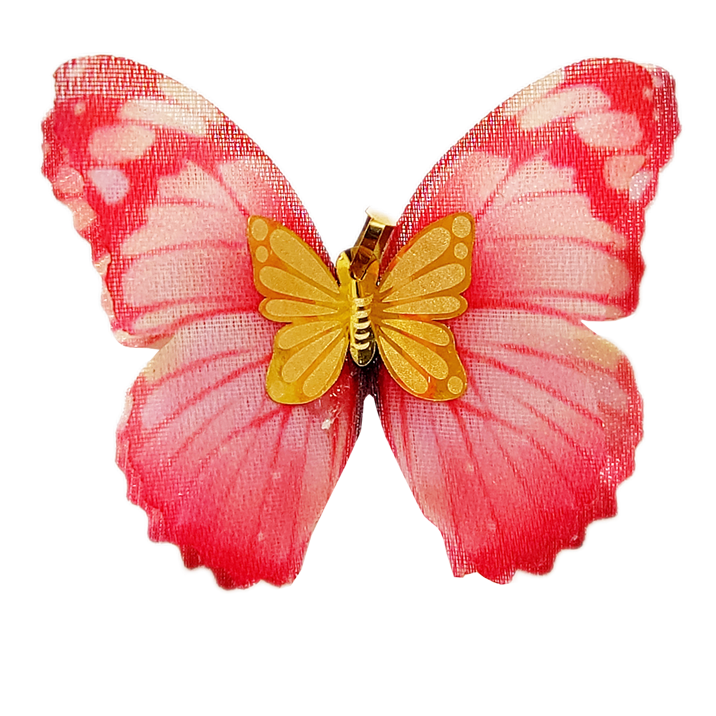 آویز گردنبند طلا 18 عیار زنانه مدل پروانه کادویی کد 85-180