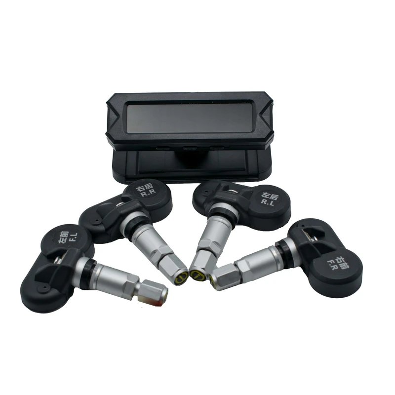 نمایشگر و سنسور داخلی فشار باد لاستیک مدل TY21 بسته 5 عددی