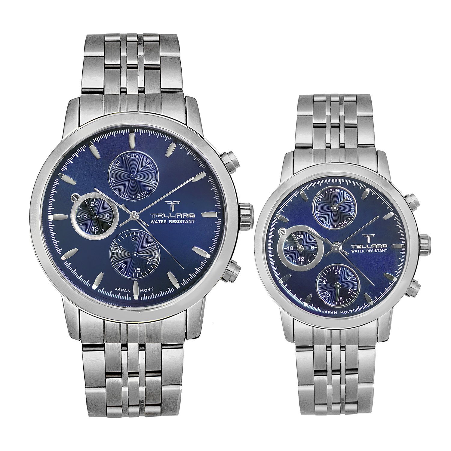 ست ساعت مچی عقربه ای زنانه و مردانه تلارو مدل T3072SET2232