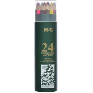 مداد رنگی 24 رنگ ام اند جی مدل 34361