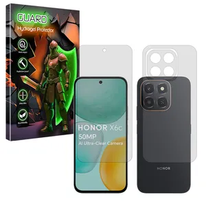 Guard Tough model matte screen protector suitable for Honor X6c mobile phone along with the back protector