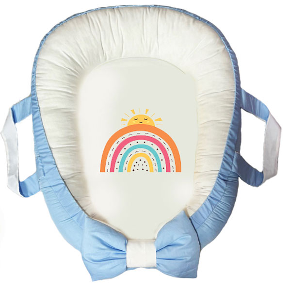 سرویس خواب سه تکه نوزاد ناریکو مدل گارد محافظ دار طرح فانتزی کد 0512