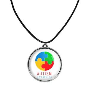 گردنبند خندالو مدل اتیسم Autism کد 2672826729