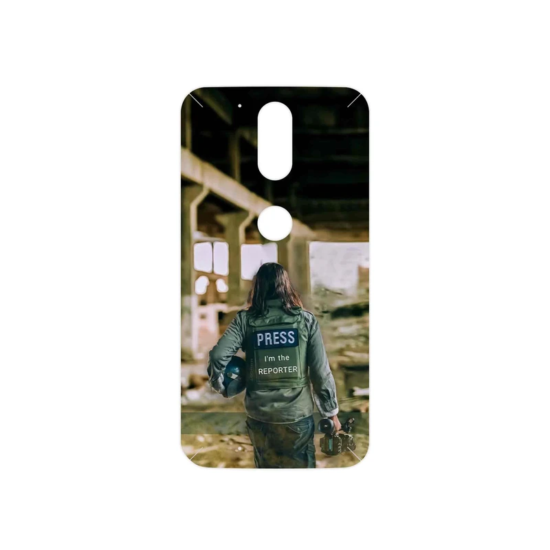 برچسب پوششی ماهوت مدل Reporter مناسب برای گوشی موبایل موتورولا Moto G4