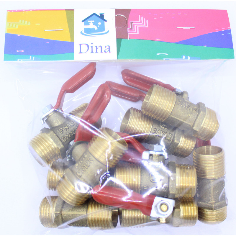 شیر آبگرمکن دینا مدل DN-4001006 بسته 10 عددی