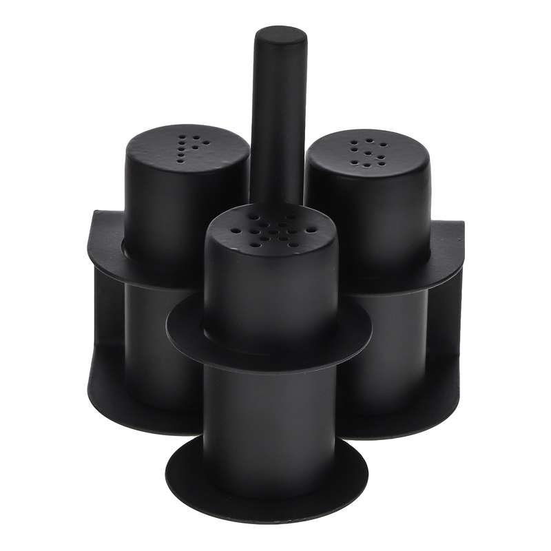 نمک پاش و فلفل پاش مدل Ps مجموعه 3 عددی به همراه استند