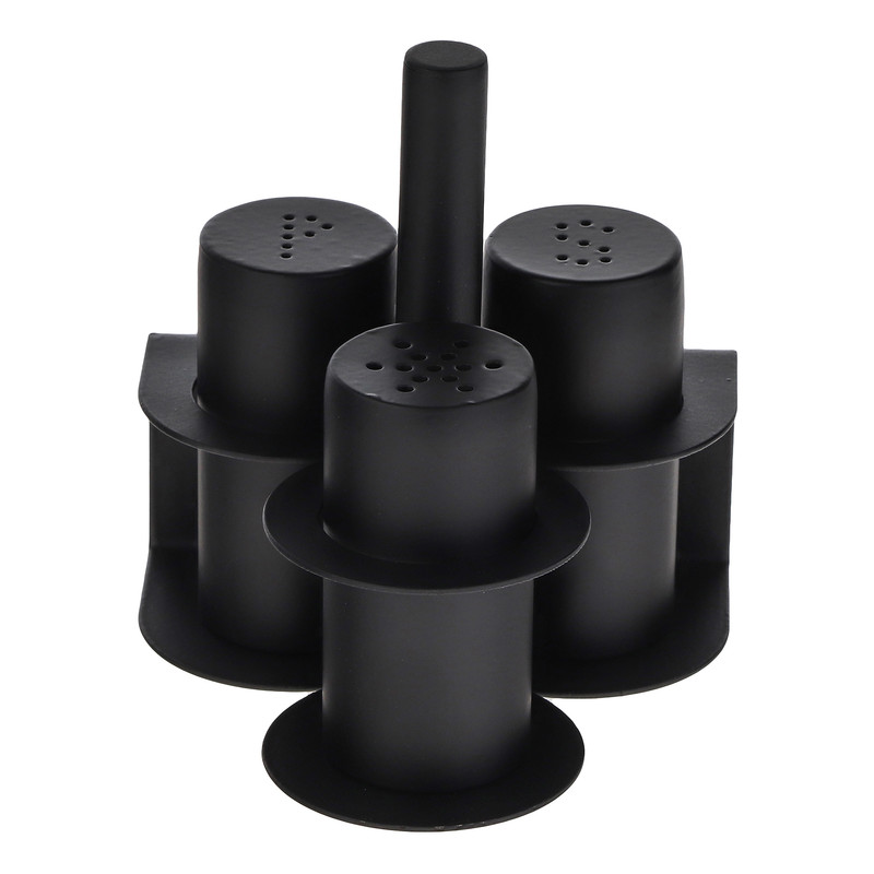 نمک پاش و فلفل پاش مدل Ps مجموعه 3 عددی به همراه استند