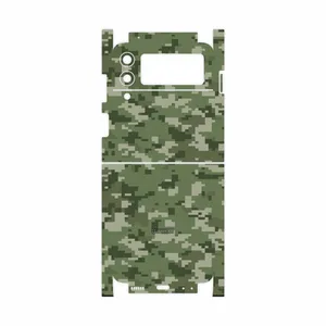 MAHOOT Army-Green-Pixel-FullSkin Cover Sticker for Samsung Galaxy Z Flip3 5G