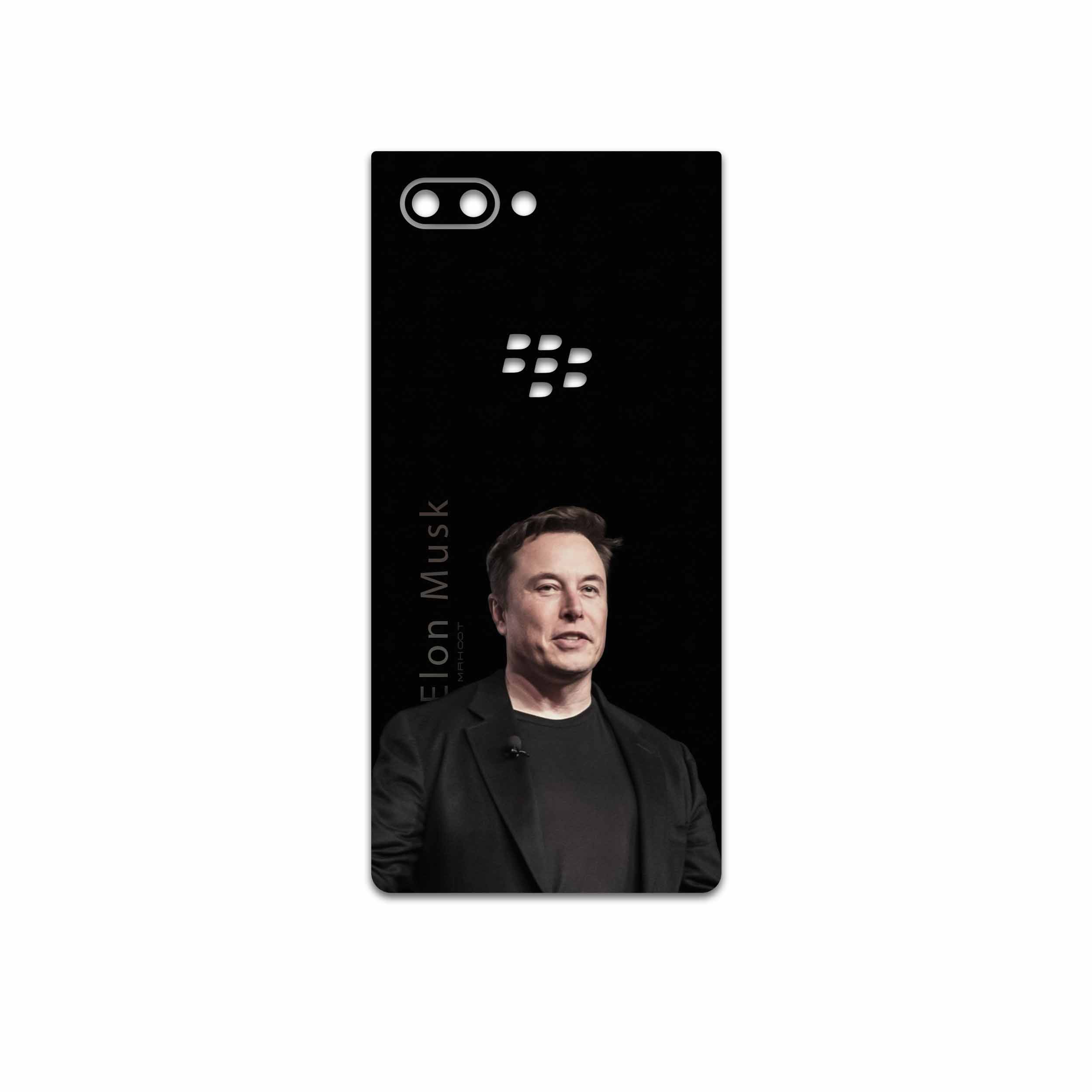برچسب پوششی ماهوت مدل Elon Musk مناسب برای گوشی موبایل بلک بری Key 2