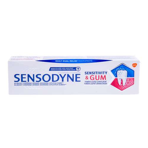 خمیر دندان سنسوداین مدل DEntes Gum حجم 75 میلی لیتر