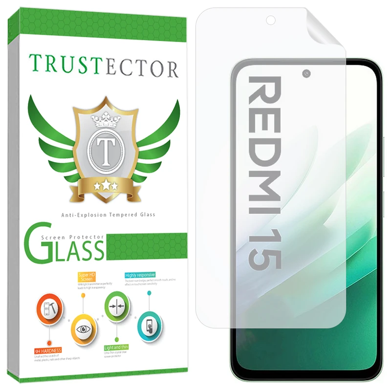 محافظ صفحه نمایش تراستکتور مدل TNMF مناسب برای گوشی موبایل شیائومی Redmi 15