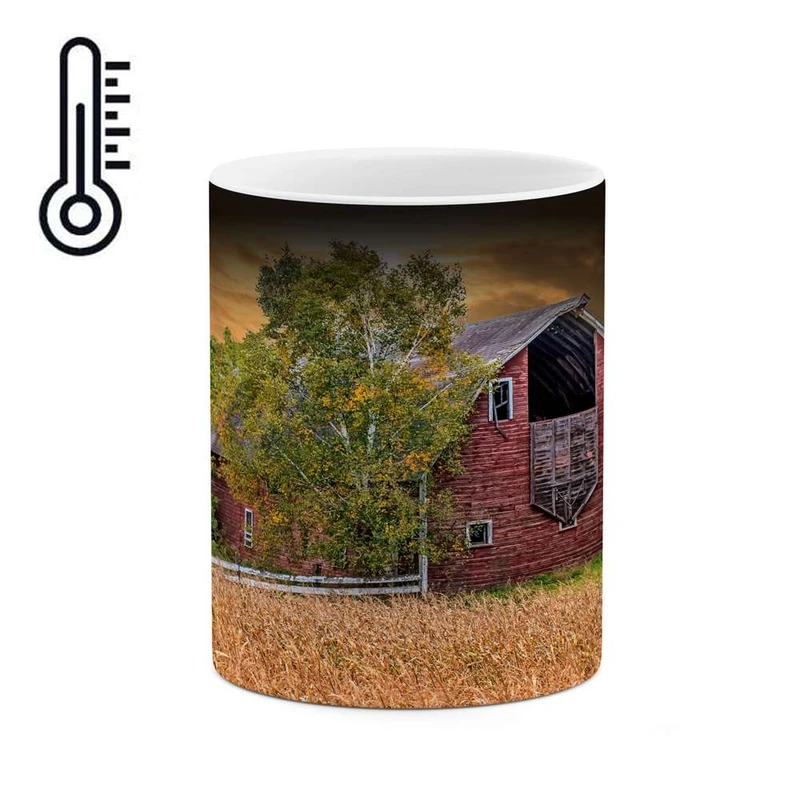 ماگ حرارتی کاکتی مدل منظره کد mgh13101