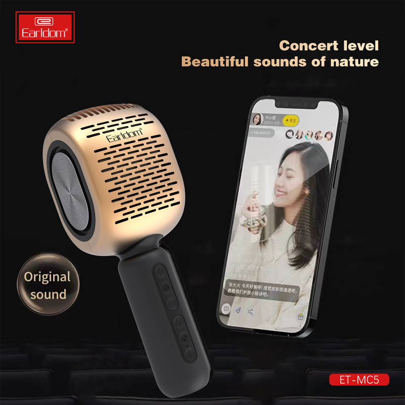 میکروفون ارلدام مدل اسپیکر LIVE KTV MC5