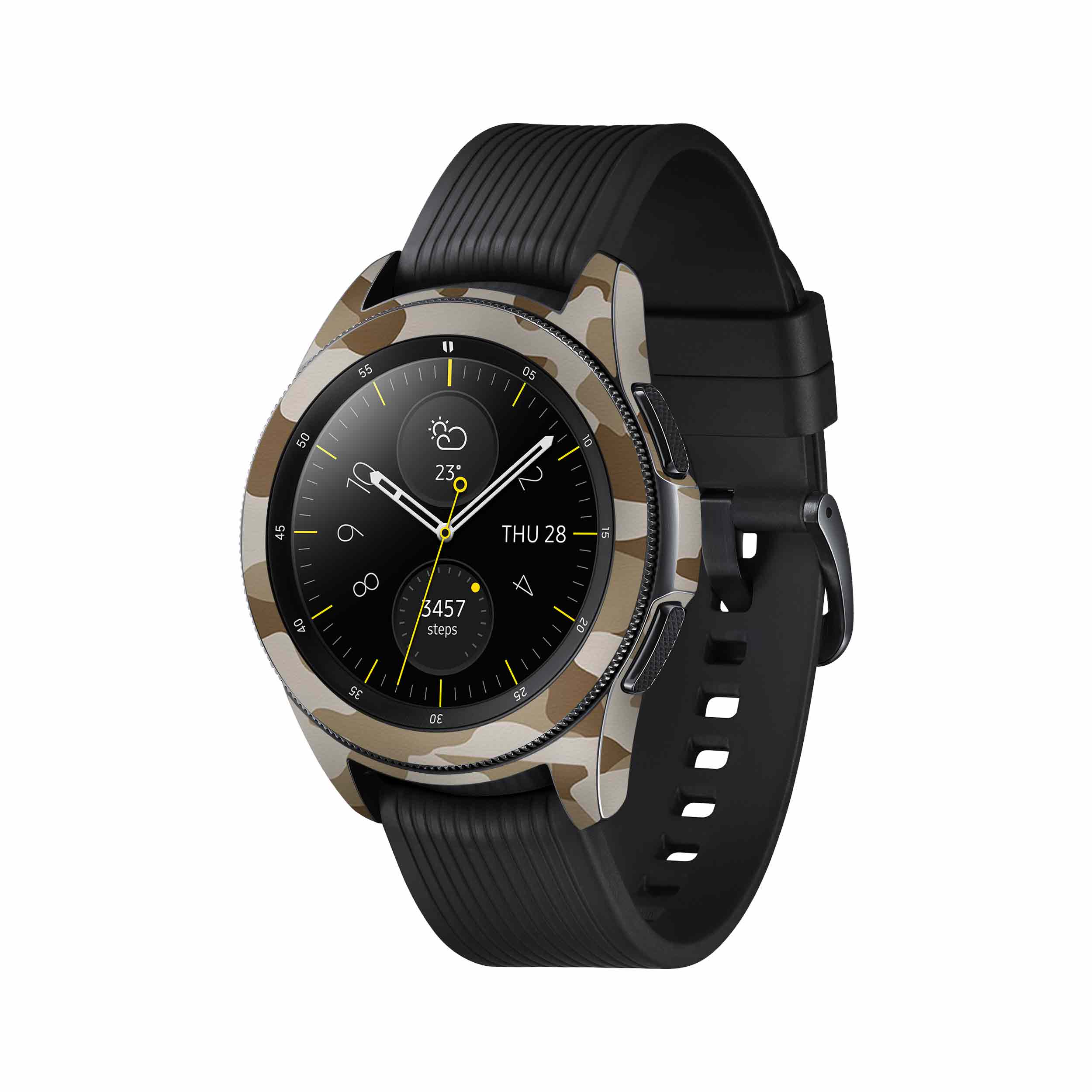 برچسب ماهوت طرح Army-Desert مناسب برای ساعت هوشمند سامسونگ Galaxy Watch 42mm