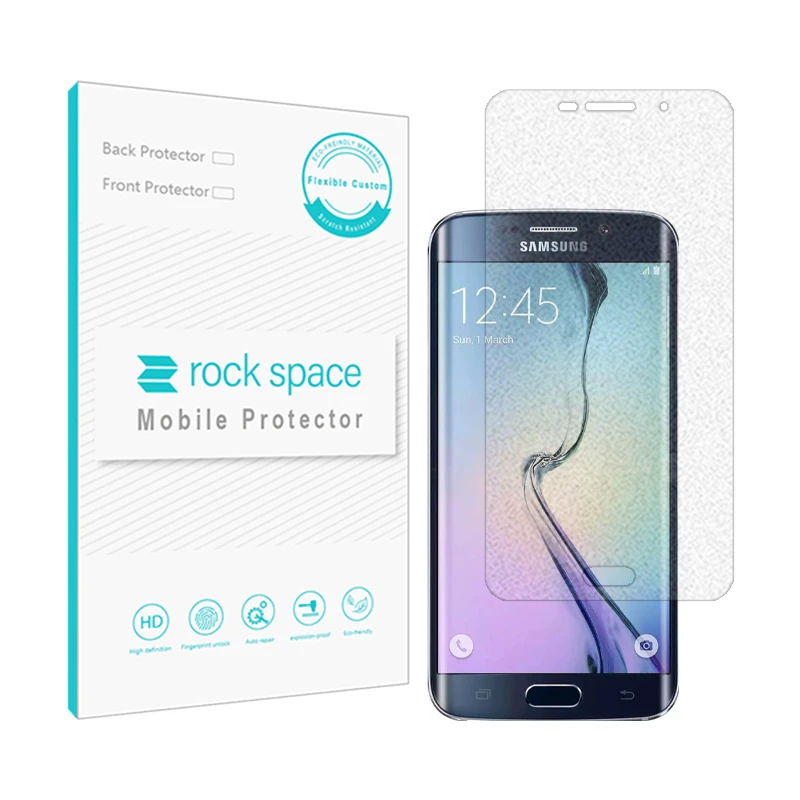 محافظ صفحه نمایش مات راک اسپیس کد MTT مناسب برای گوشی موبایل سامسونگ Galaxy S6 edge