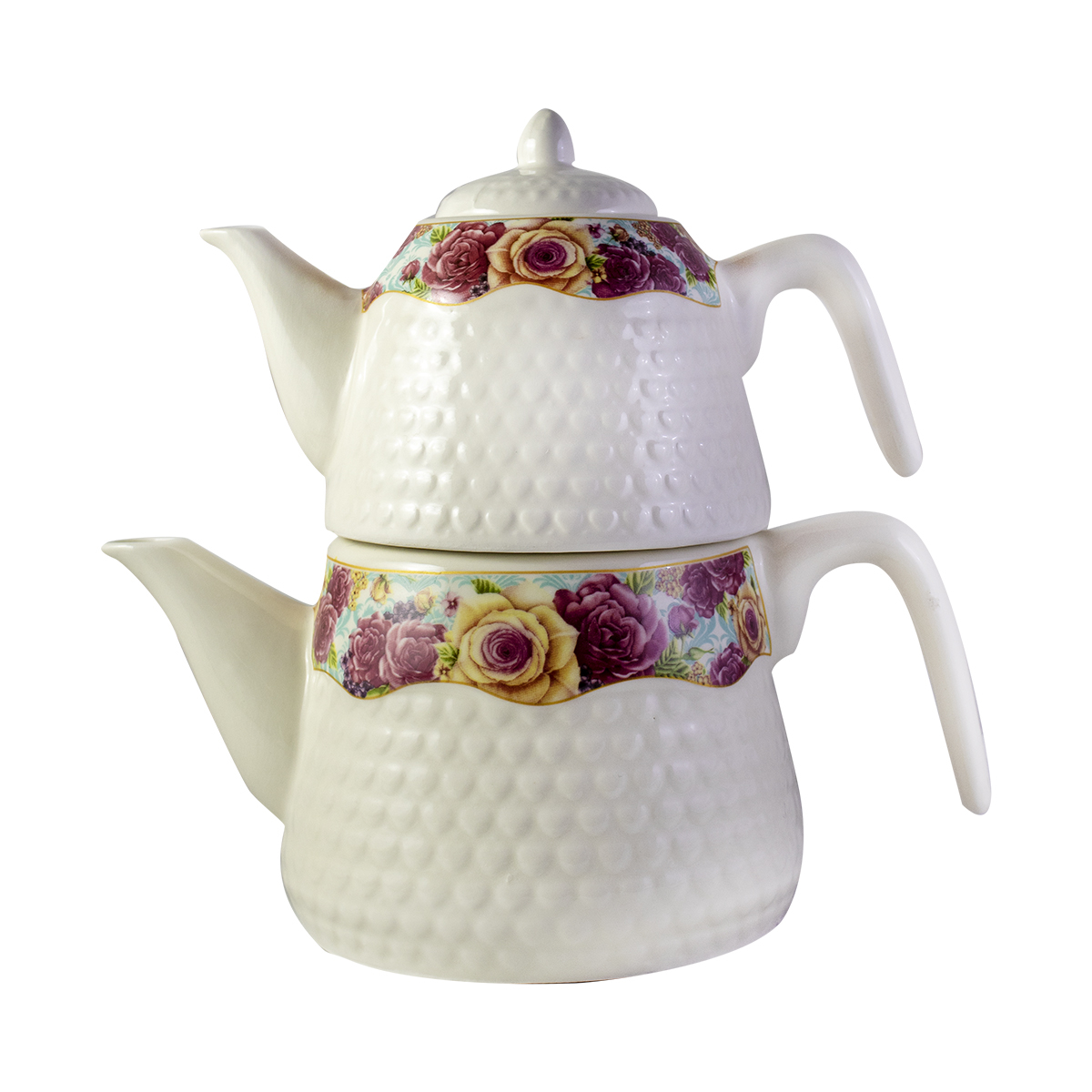 ست کتری و قوری مدل رز کد 00125