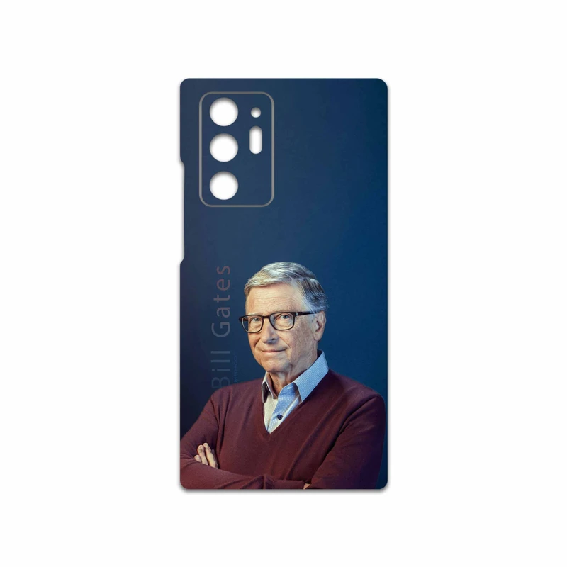برچسب پوششی ماهوت مدل Bill Gates مناسب برای گوشی موبایل سامسونگ Galaxy Note 20 Ultra