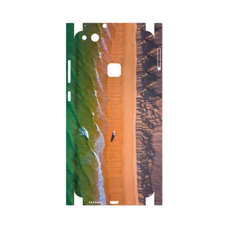 برچسب پوششی ماهوت مدل Beach and Green Sea-FullSkin مناسب برای گوشی موبایل هوآوی P10 Lite