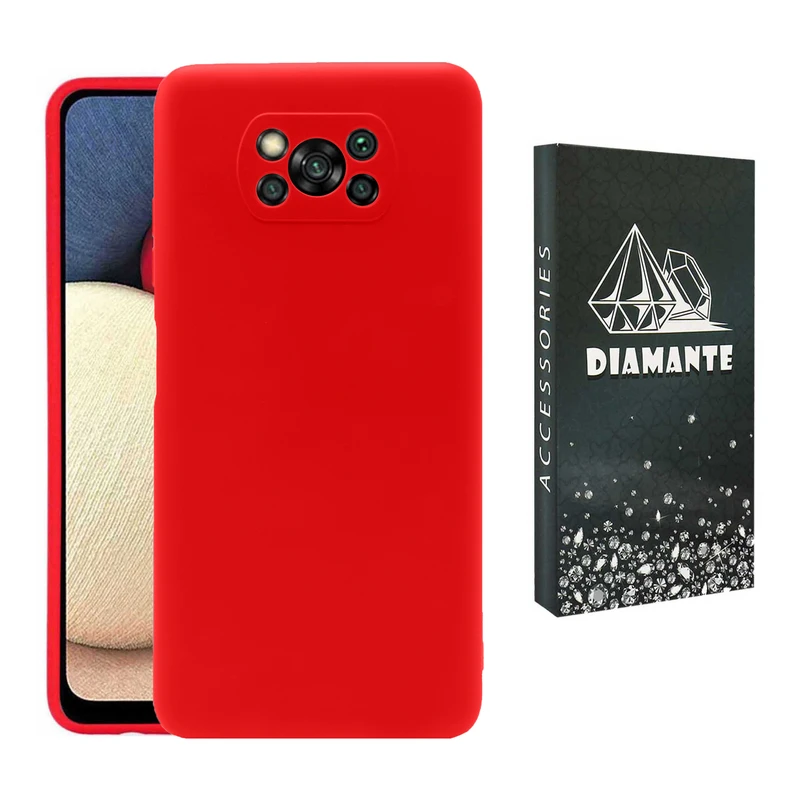 کاور دیامانته مدل silick_77 BK مناسب برای گوشی موبایل شیائومی Poco X3 Pro / X3 NFC