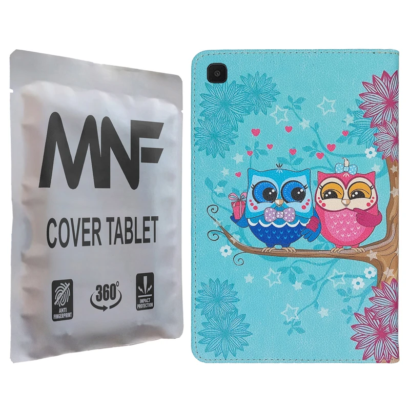کیف کلاسوری ام ان اف طرح جغد های فانتزی کد M-311 مناسب برای تبلت سامسونگ Galaxy Tab S6 Lite P610 / P615