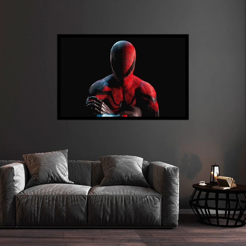 تابلو بکلیت طرح مرد عنکبوتی مدل B-bu1292