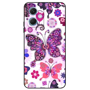کاور مگافون طرح پروانه مدل 6356 مناسب برای گوشی موبایل شیائومی Redmi Note 12 5G China
